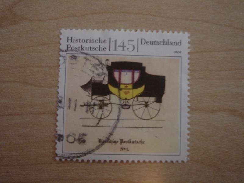 2010 Deutschland MiNr 2806 R used, stamped with number `130` on the back