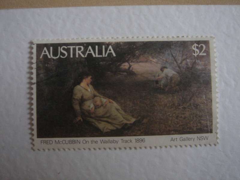 1981 Australia - Painting $ 2 used, stamped