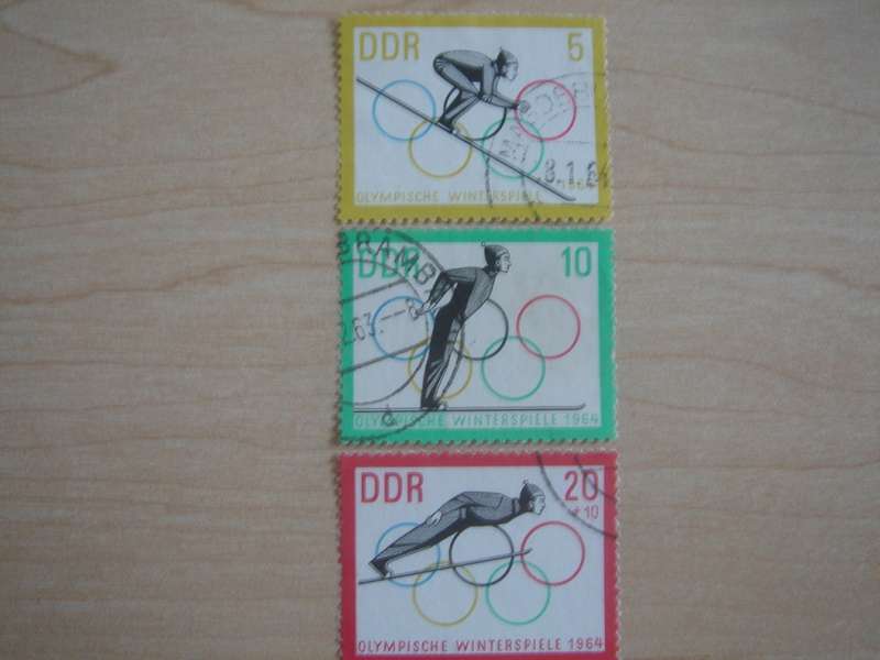 1963 DDR MiNr 1000-1002 used, stamped