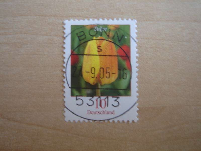 2005 Deutschland MiNr 2484 A R stamped with number `410` on the back