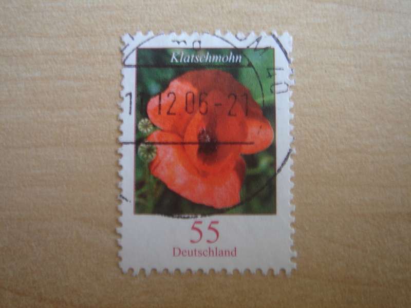 2005 Deutschland MiNr 2472 A R used, stamped with number `155` on the back