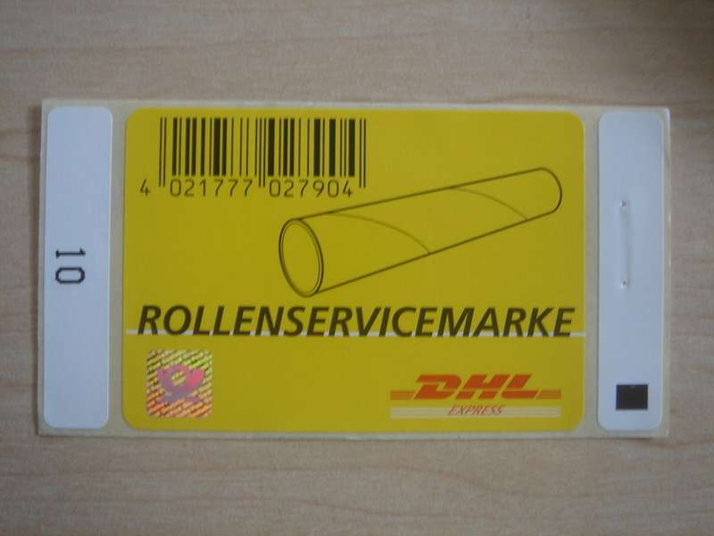 2004 Deutschland Rollenservicemarken MiNr  2 MNH