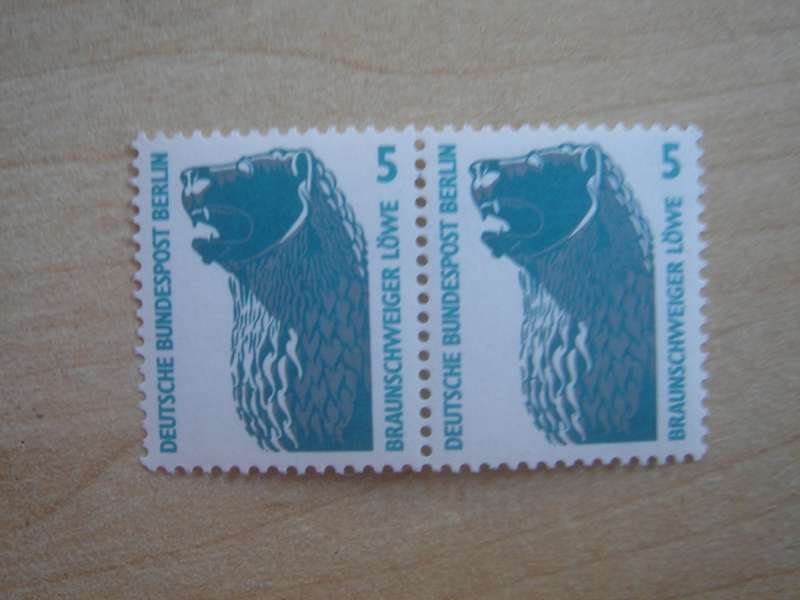 1990 West Berlin MiNr 863 horizontal pair MNH
