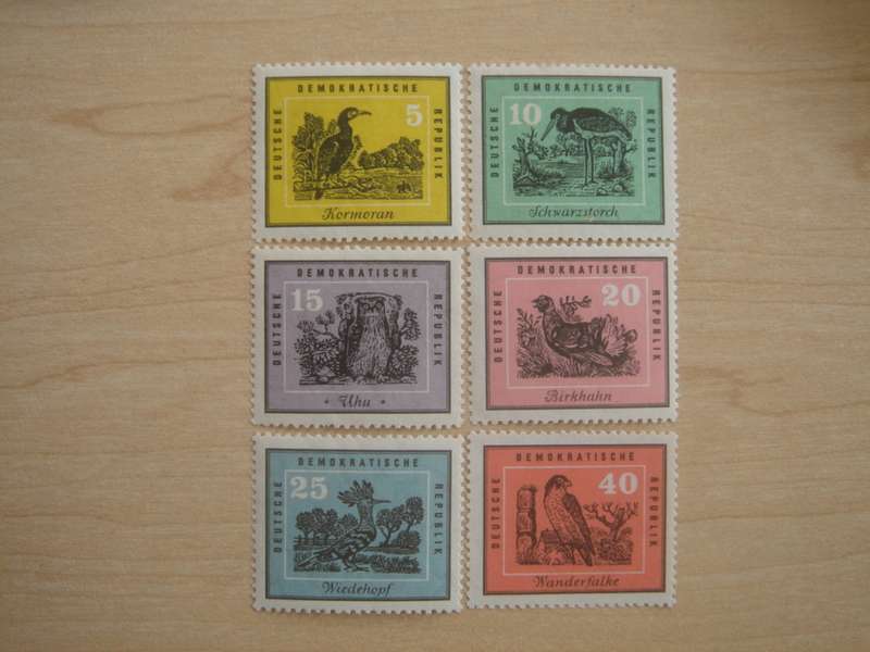 1959 DDR MiNr 698-703 MNH