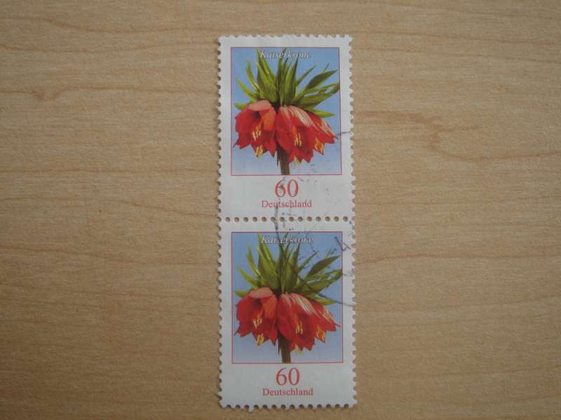 2013 Deutschland MiNr 3043 vertical pair used, stamped