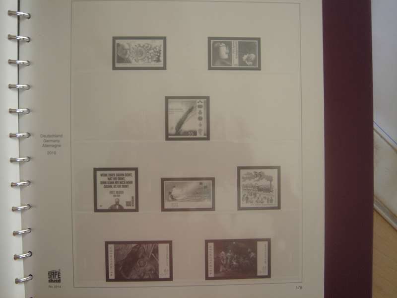 2006-2010 Deutschland - Pictured SAFE dual Album Nr 2214 Pages 139-178
