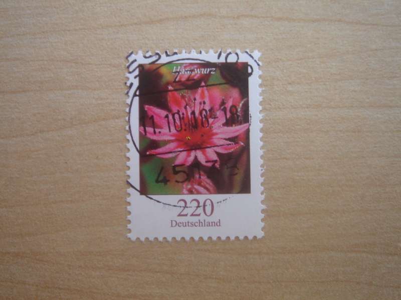 2018 Deutschland MiNr 3414 R stamped with number `20` on the back
