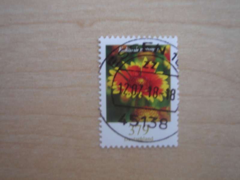 2018 Deutschland MiNr 3399 R stamped with number `70` on the back