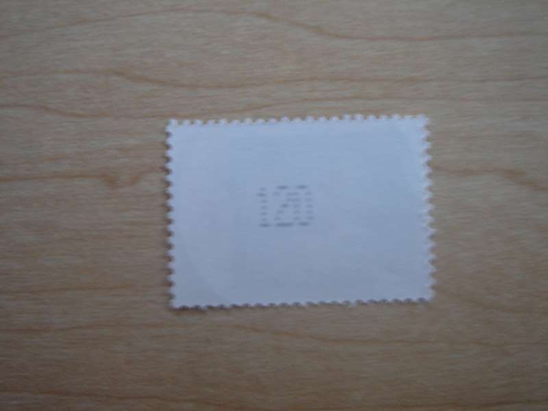 2014 Deutschland MiNr 3116 R stamped with number `120` on the back