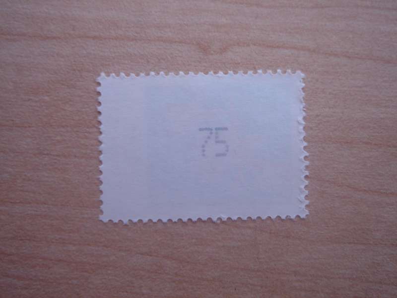 2015 Deutschland MiNr 3190 R MNH with number `75` on the back