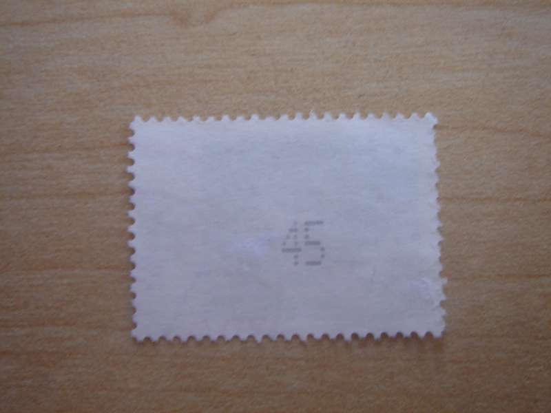 2015 Deutschland MiNr 3191 R used, stamped with number `45` on the back