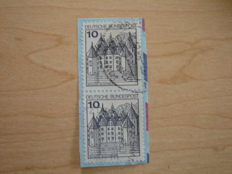 1977 BRD MiNr 913A I R with number `185` on the back used, stamped