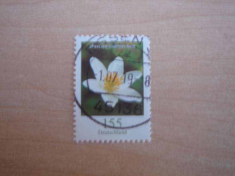 2019 Deutschland MiNr 3472 R stamped with number `30` on the back
