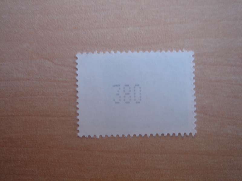 2019 Deutschland MiNr 3470 R stamped with number `380` on the back