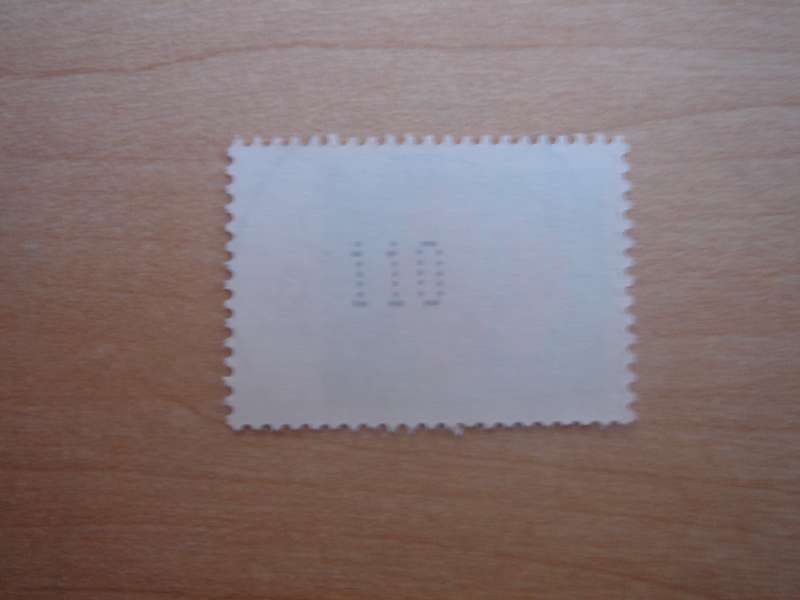 2019 Deutschland MiNr 3469 R stamped with number `110` on the back
