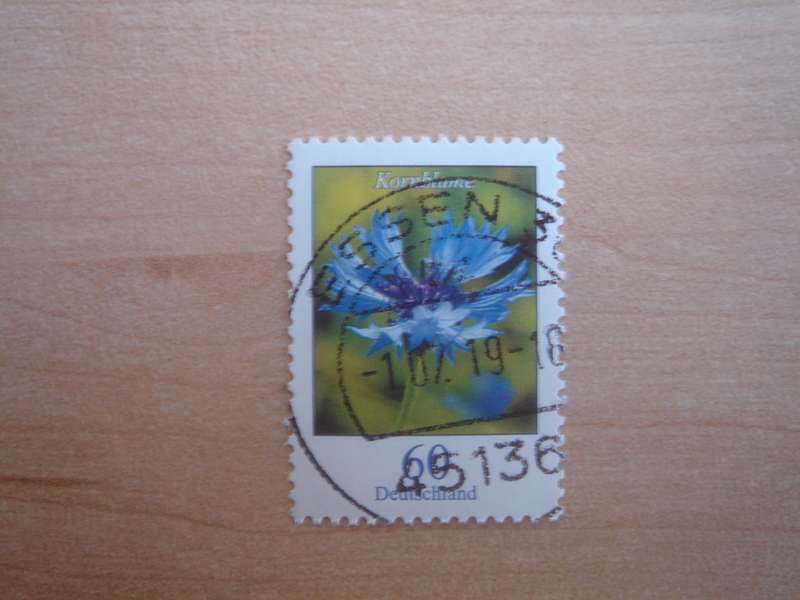 2019 Deutschland MiNr 3468 R stamped with number `180` on the back
