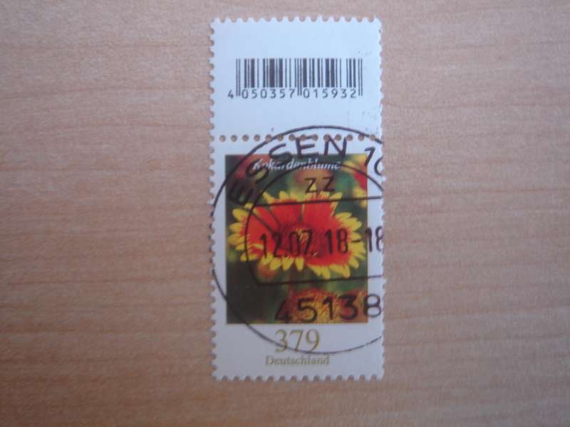 2018 Deutschland MiNr 3399 stamped