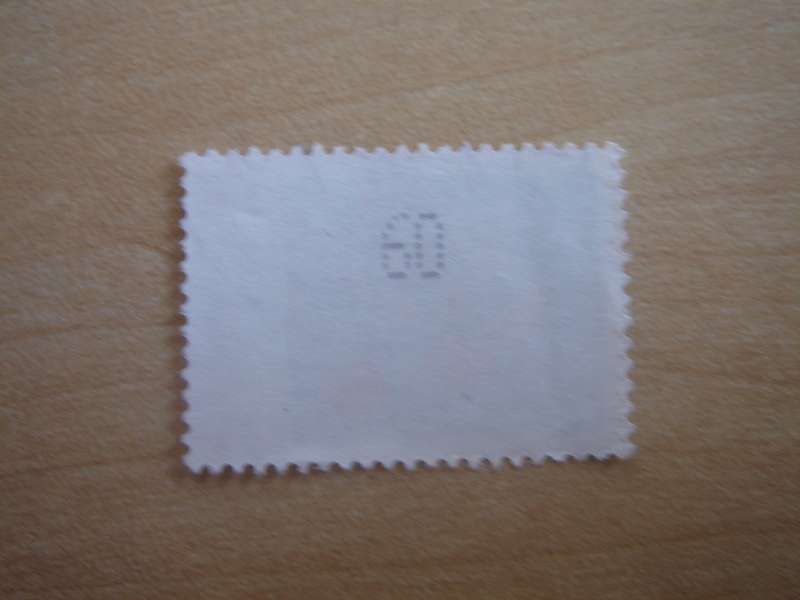 2014 Deutschland MiNr 3117 R stamped with number `60` on the back