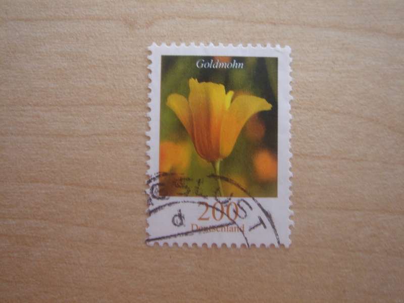 2006 Deutschland MiNr 2568 R stamped with number `95` on the back