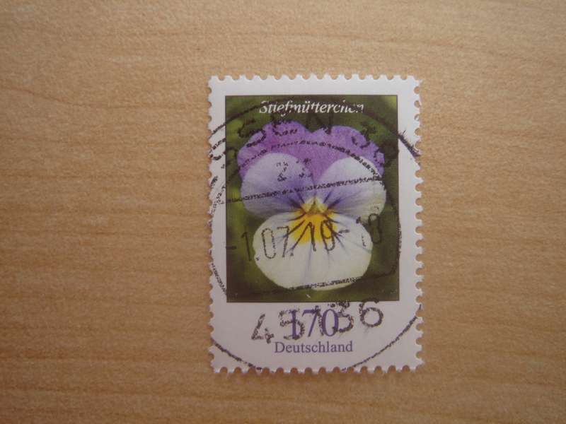 2019 Deutschland MiNr 3473 R stamped with number `60` on the back