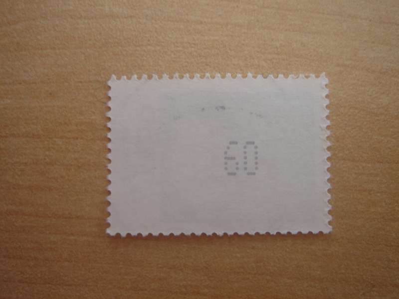 2019 Deutschland MiNr 3473 R stamped with number `60` on the back