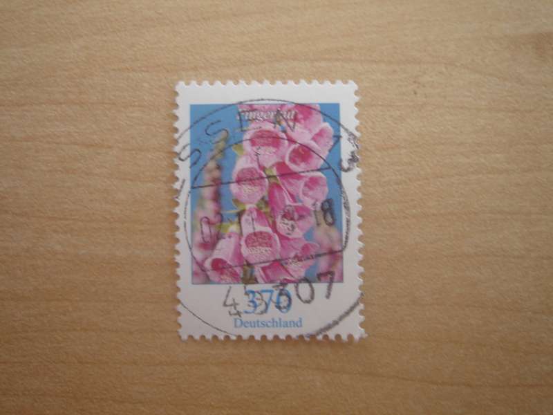 2019 Deutschland MiNr 3501 R stamped with number `75` on the back