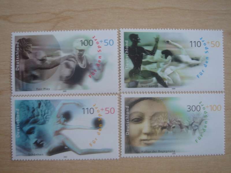 2000 Deutschland MiNr 2094-2097 MNH