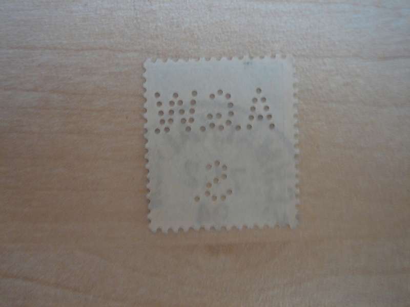 1889/95 Deutsches Reich MiNr 45 a perfin `A.W.G.S.` used, stamped in 1894