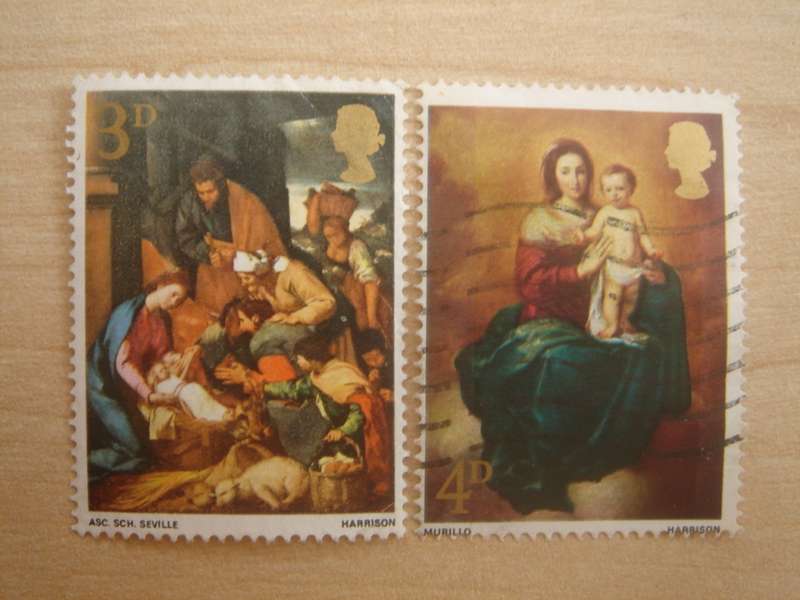 1967 Great Britain - Paintings SG756-757 used
