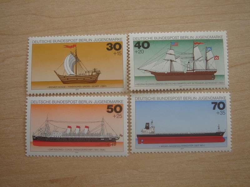 1977 West Berlin MiNr 544-547 MNH