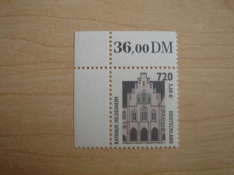 2001 Deutschland MiNr 2197 MNH corner piece