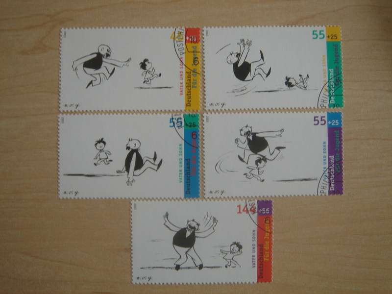 2003 Deutschland MiNr 2349-2353 stamped
