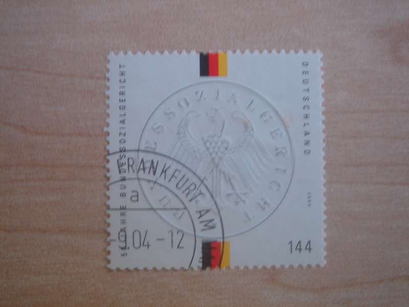 2004 Deutschland MiNr 2422 stamped