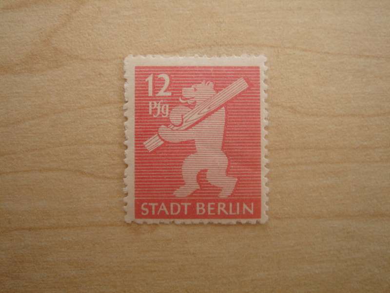 1945 Berlin MiNr 5 B mint, hinged