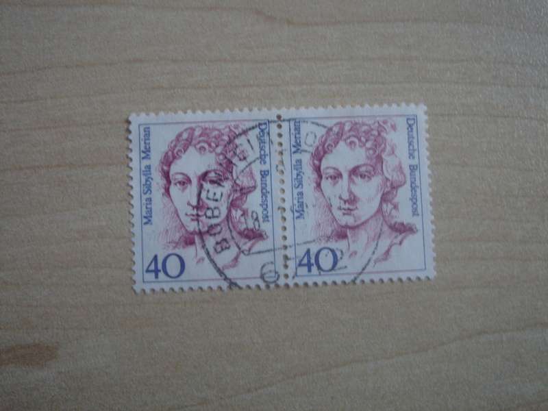 1987 Deutschland MiNr 1331 horizontal pair used, stamped