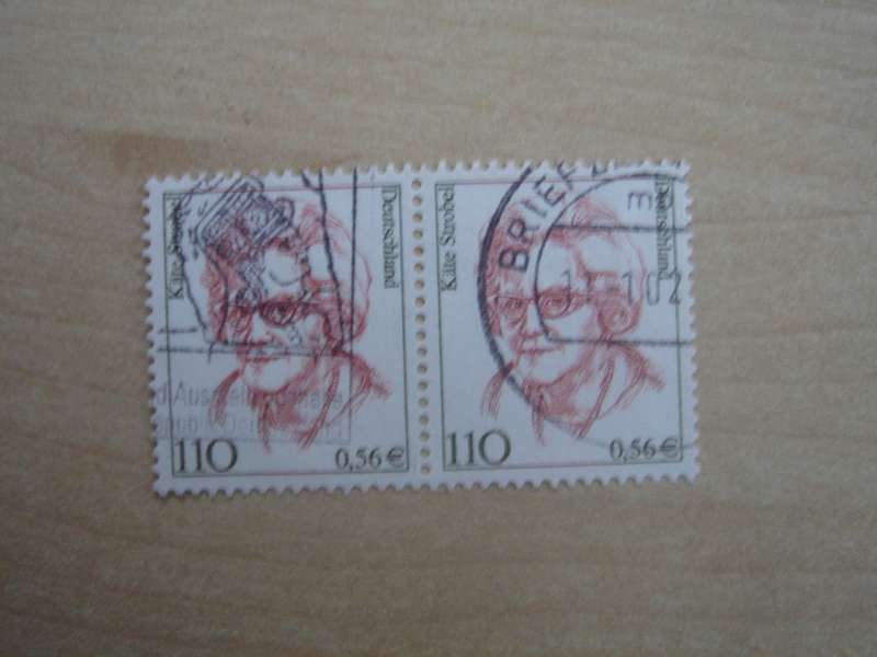2000 Deutschland MiNr 2150 horizontal pair used, stamped