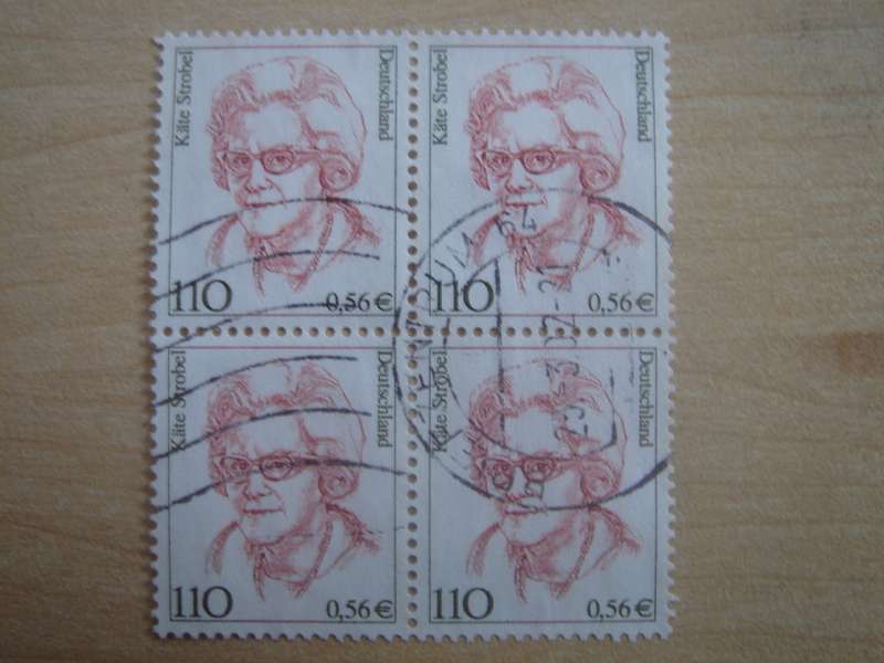 2000 Deutschland MiNr 2150 Block of 4 used, stamped