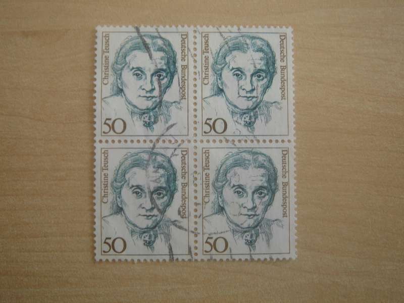 1986 Deutschland MiNr 1304 Block of 4 used, stamped