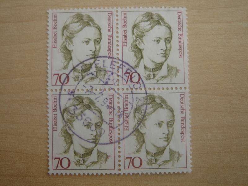 1991 Deutschland MiNr 1489 Block of 4 used, stamped