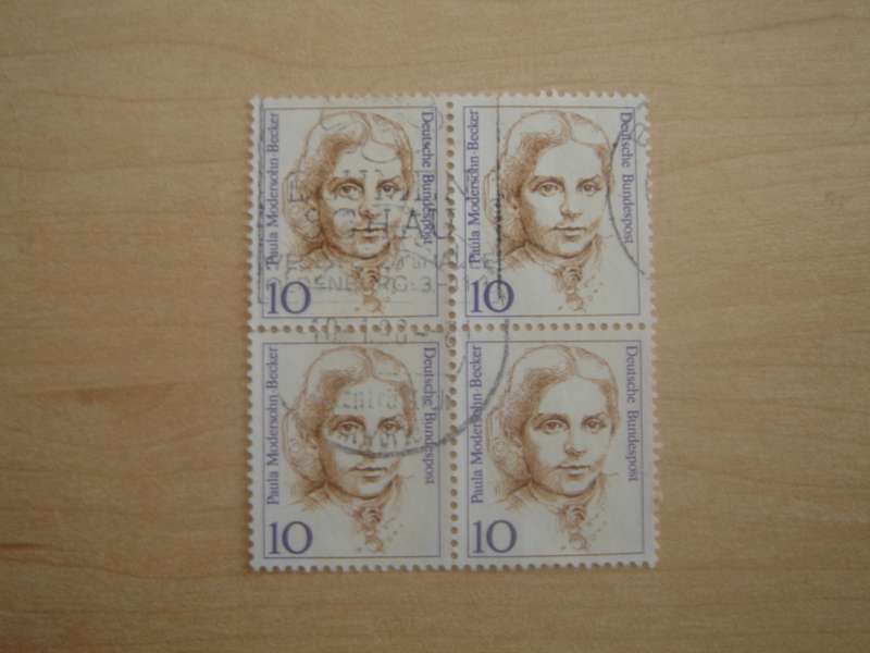 1988 Deutschland MiNr 1359 Block of 4 used, stamped