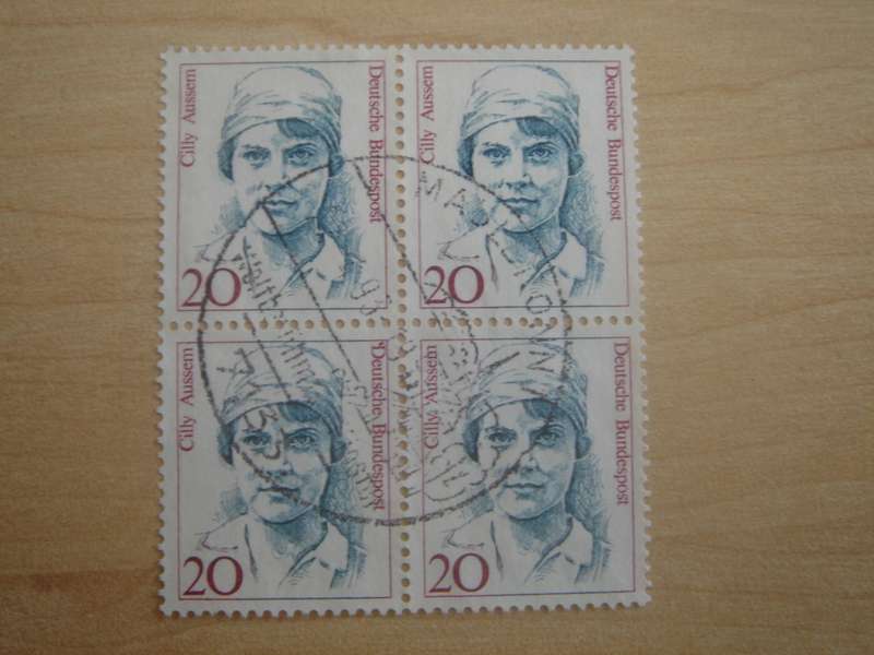 1988 Deutschland MiNr 1365 Block of 4 used, stamped