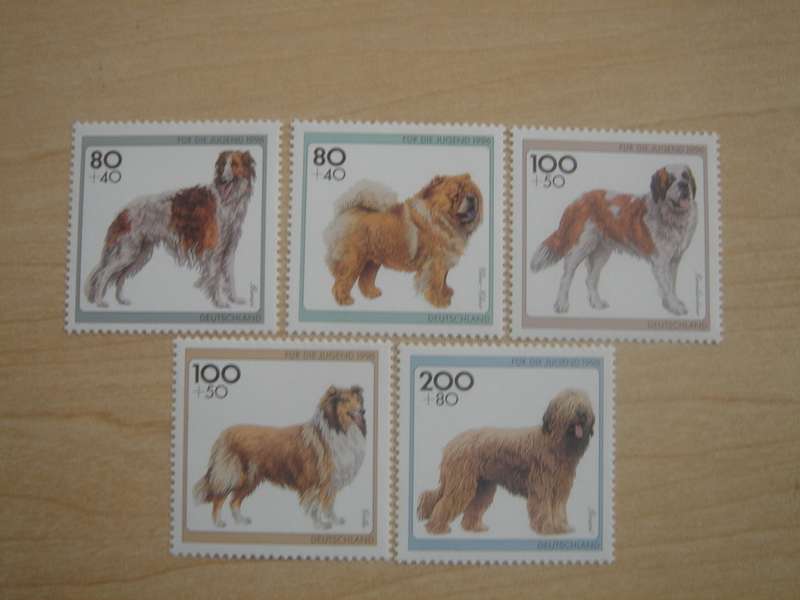 1996 Deutschland MiNr 1836-1840 MNH