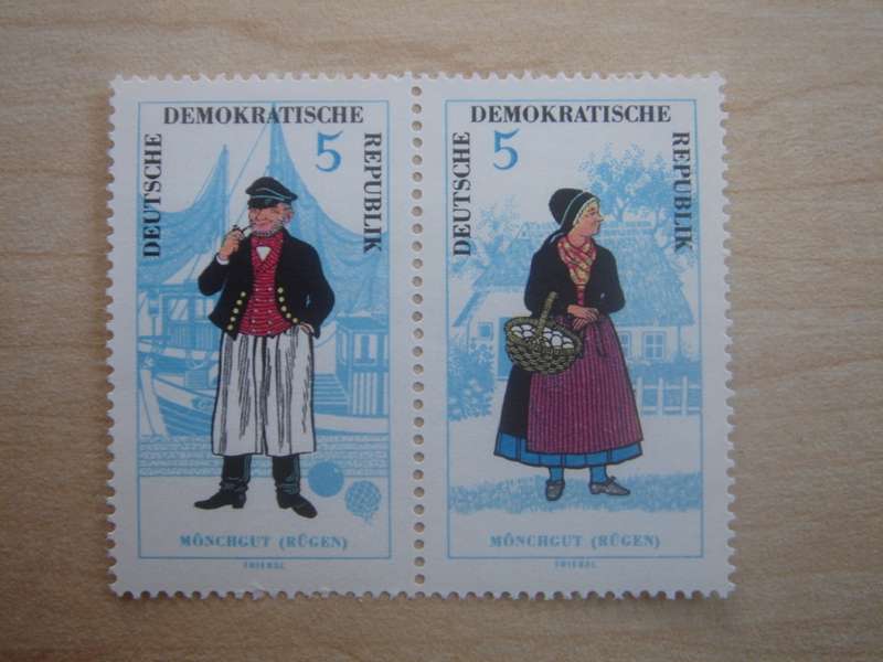 1964 DDR MiNr 1075-1074 W Zd 145 MNH