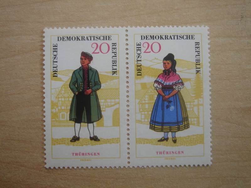 1964 DDR MiNr 1079-1078 W Zd 149 MNH