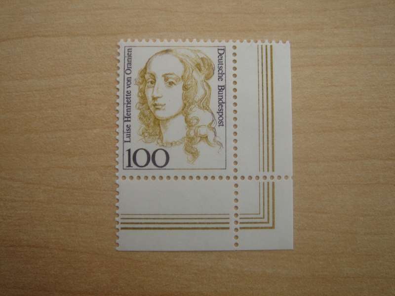 1994 Deutschland MiNr 1756 MNH corner piece