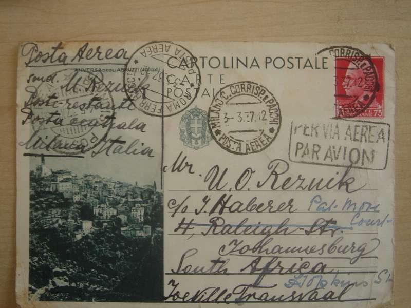 1929 Italia - King Victor Emmanuel III 75 C (print) stamped (1937) on postcard
