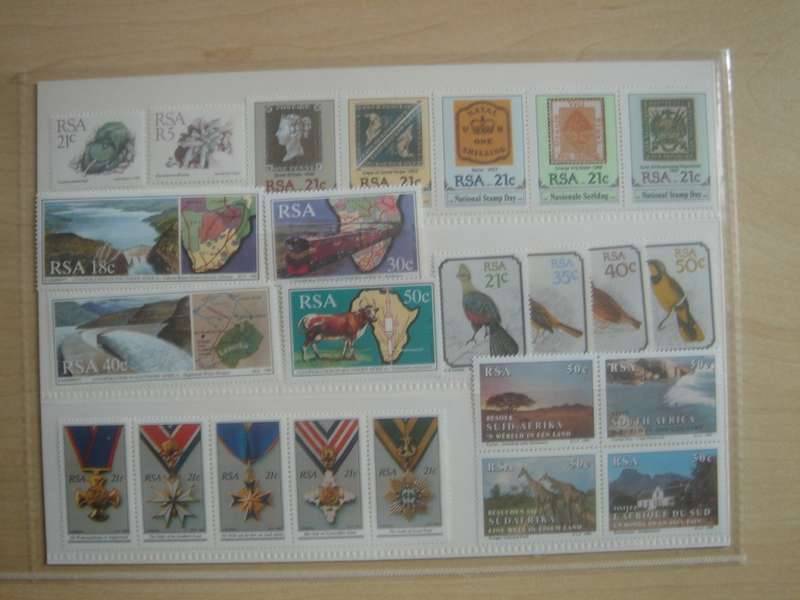 1990 RSA - Mounted Set - 24 stamps MNH
