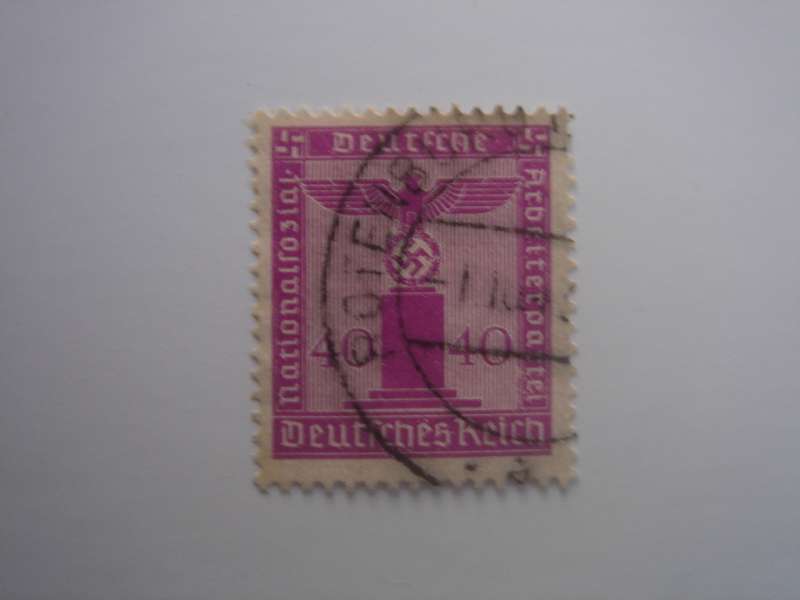1942 Deutsches Reich Dienstmarken MiNr 165 used, stamped