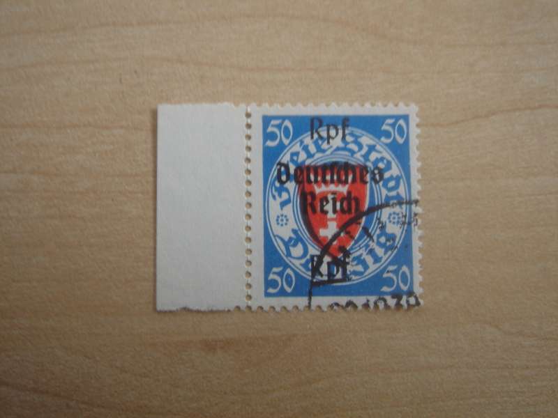 1939 Deutsches Reich MiNr 727 X used, stamped with border