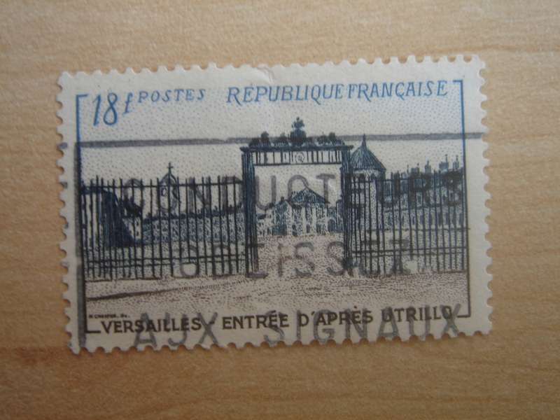1946 France - Versailles Gateway 18 f used, stamped (SG1160a)